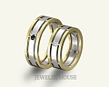 Обручальные кольца из комбинированного золота СТ-0018